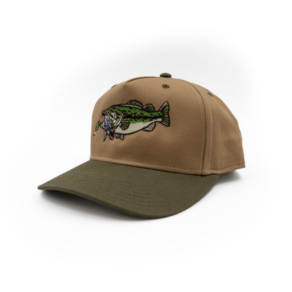 Embroidered Bass Hat - Big Bag Outdoors