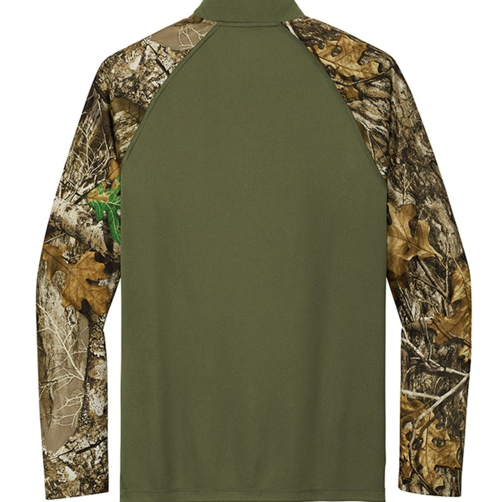 Camo Quarter Zip - Big Bag Outdoors