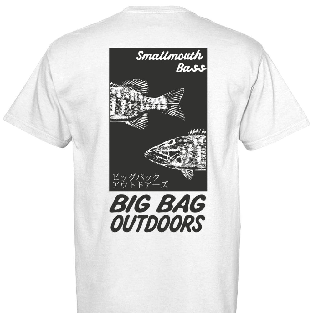 Smallmouth Gyotaku Tee - Big Bag Outdoors