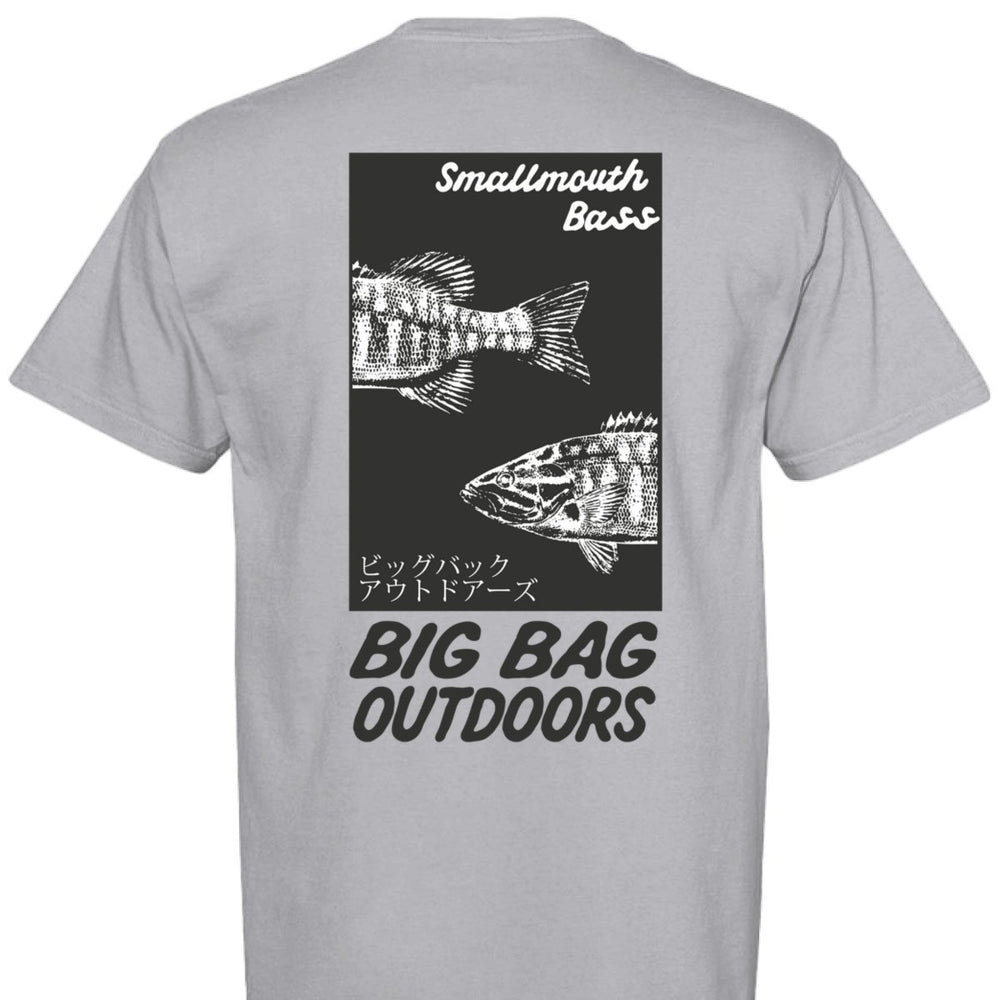 Smallmouth Gyotaku Tee - Big Bag Outdoors