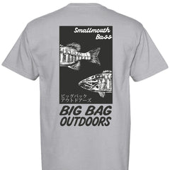 Smallmouth Gyotaku Tee - Big Bag Outdoors