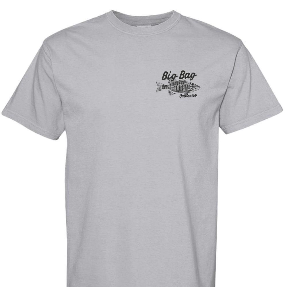 Smallmouth Gyotaku Tee - Big Bag Outdoors