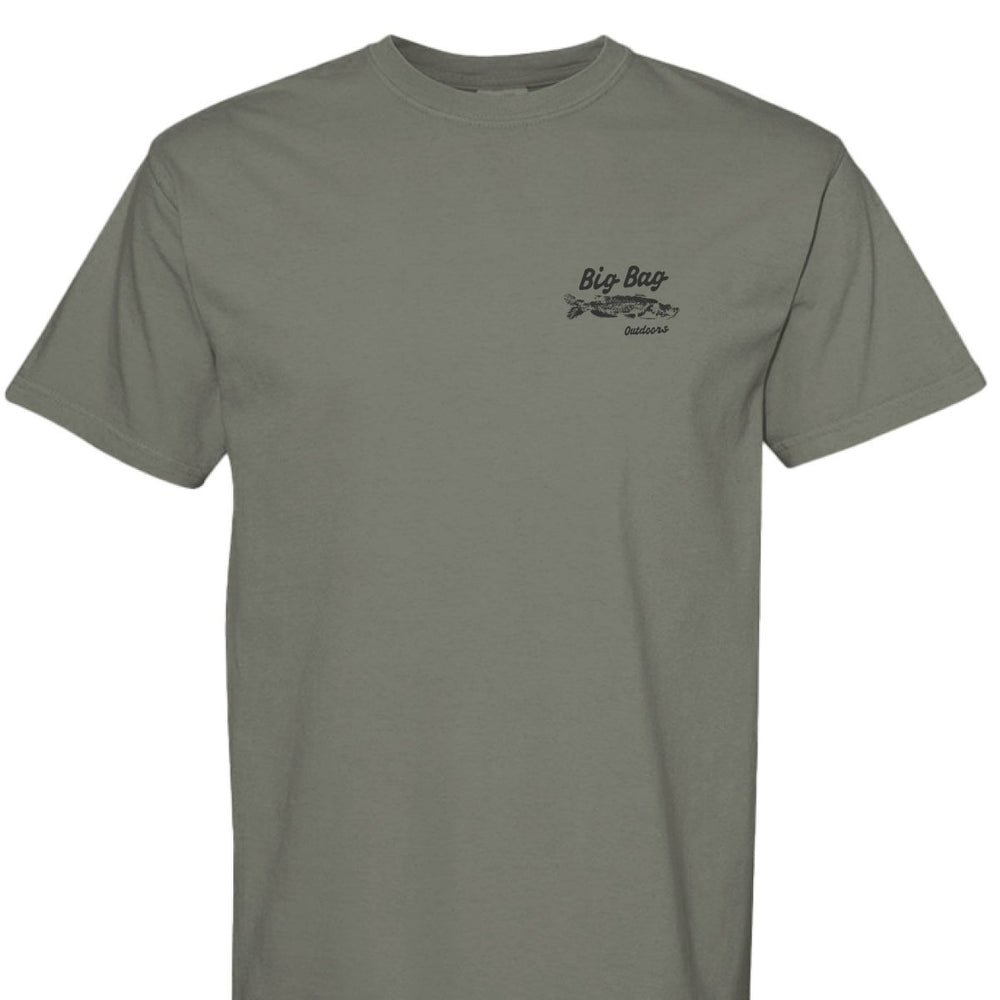 Catfish Gyotaku Tee - Big Bag Outdoors
