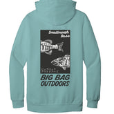 Smallmouth Gyotaku Hoodie - Big Bag Outdoors