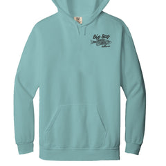Smallmouth Gyotaku Hoodie - Big Bag Outdoors