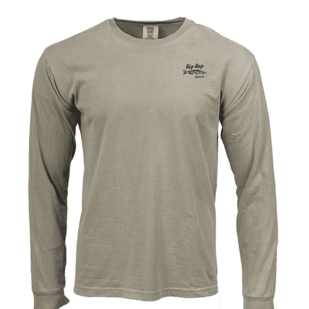 Gyotaku Catfish Long Sleeve Tee - Big Bag Outdoors