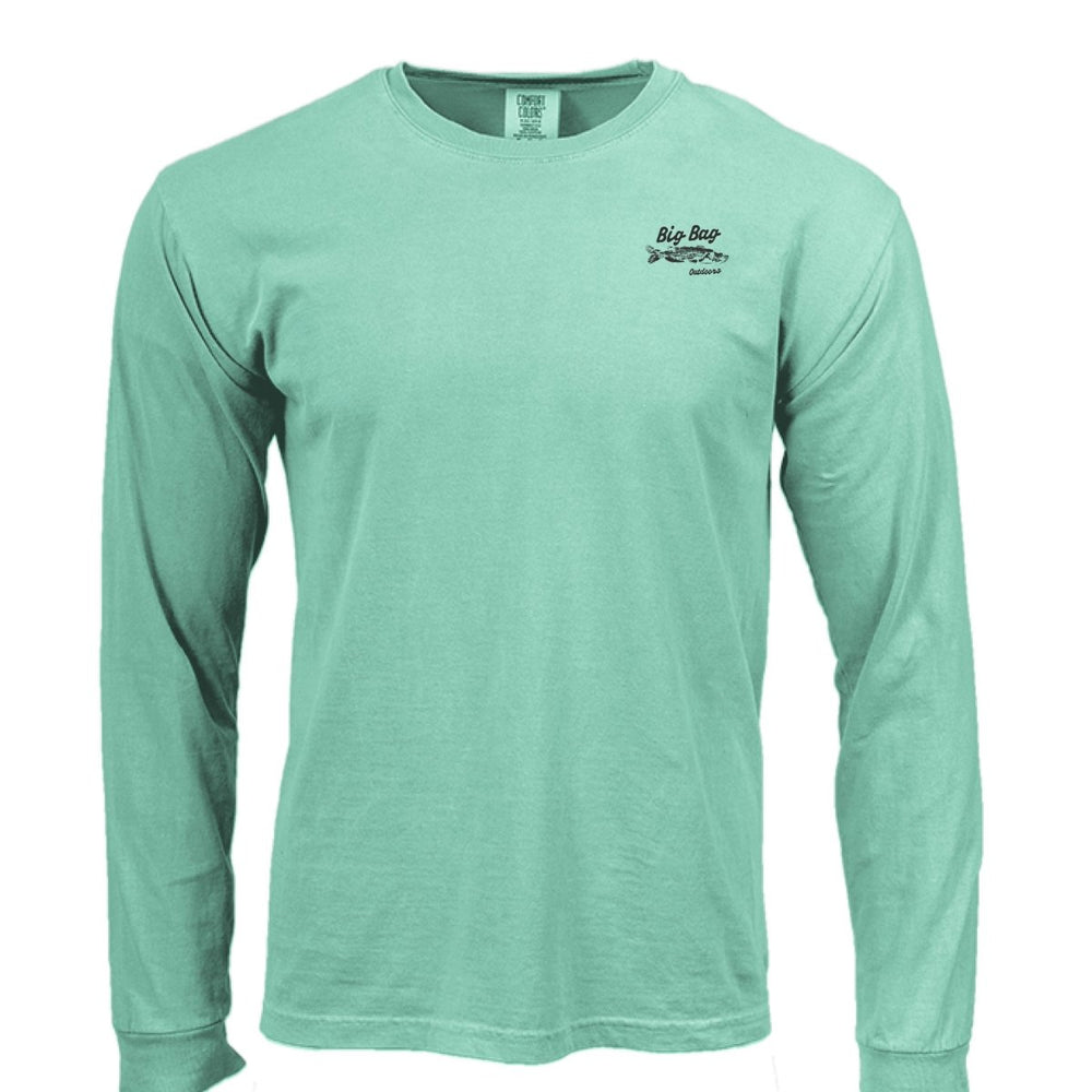 Gyotaku Catfish Long Sleeve Tee - Big Bag Outdoors