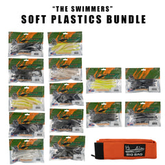 "THE SWIMMERS" SOFT PLASTICS BUNDLE