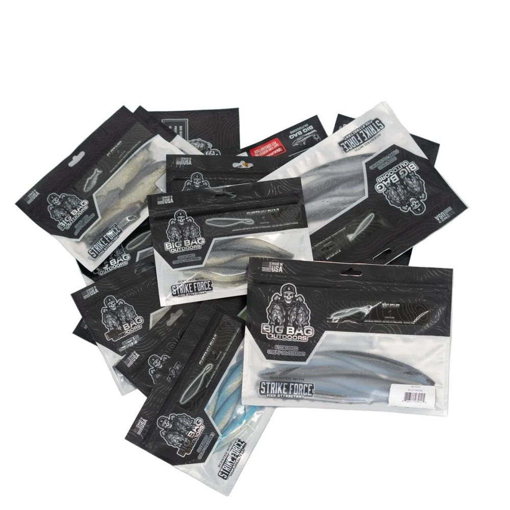 "THE SWIMMERS" SOFT PLASTICS BUNDLE - Big Bag Outdoors