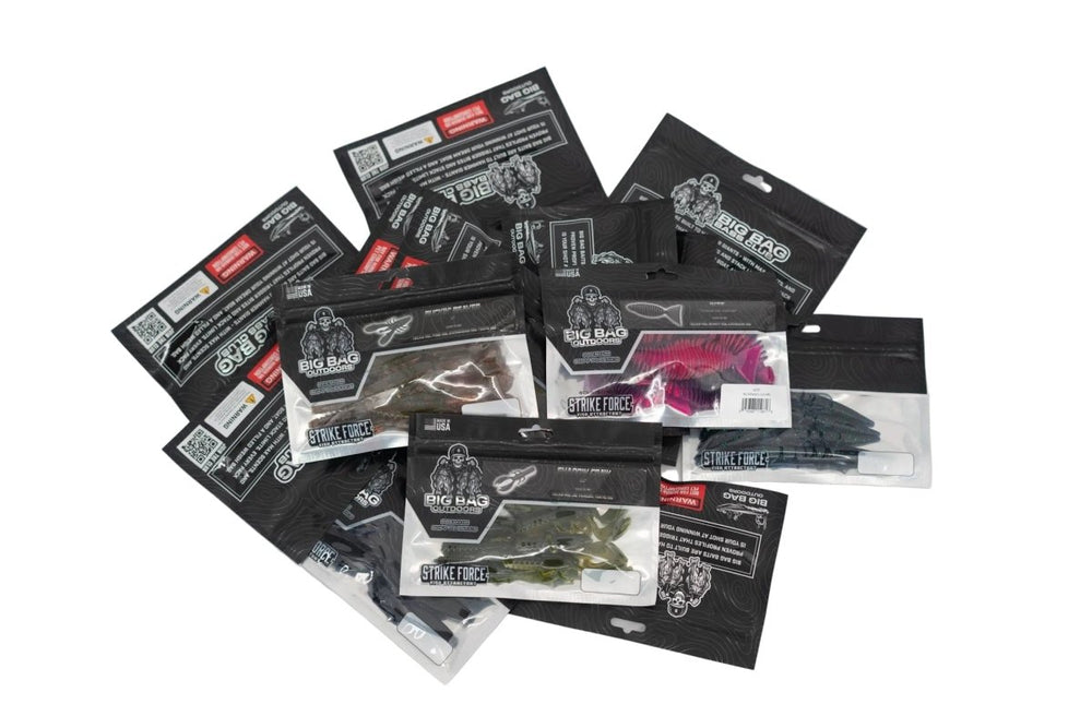 "THE BOTTOM" SOFT PLASTIC BUNDLE - Big Bag Outdoors