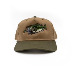 Embroidered Bass Hat - Big Bag Outdoors