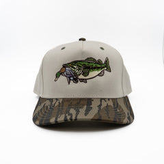 Embroidered Bass Hat - Big Bag Outdoors