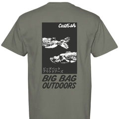 Catfish Gyotaku Tee - Big Bag Outdoors