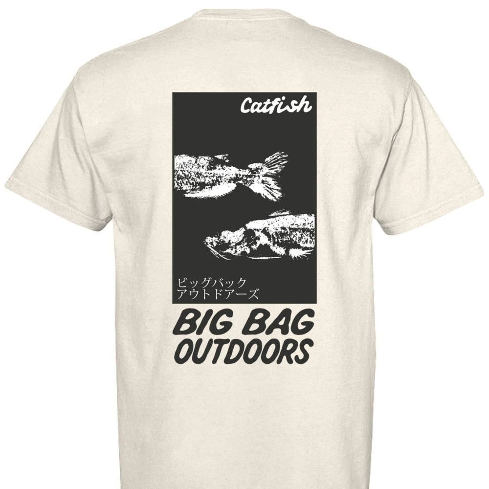 Catfish Gyotaku Tee - Big Bag Outdoors