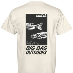 Catfish Gyotaku Tee - Big Bag Outdoors