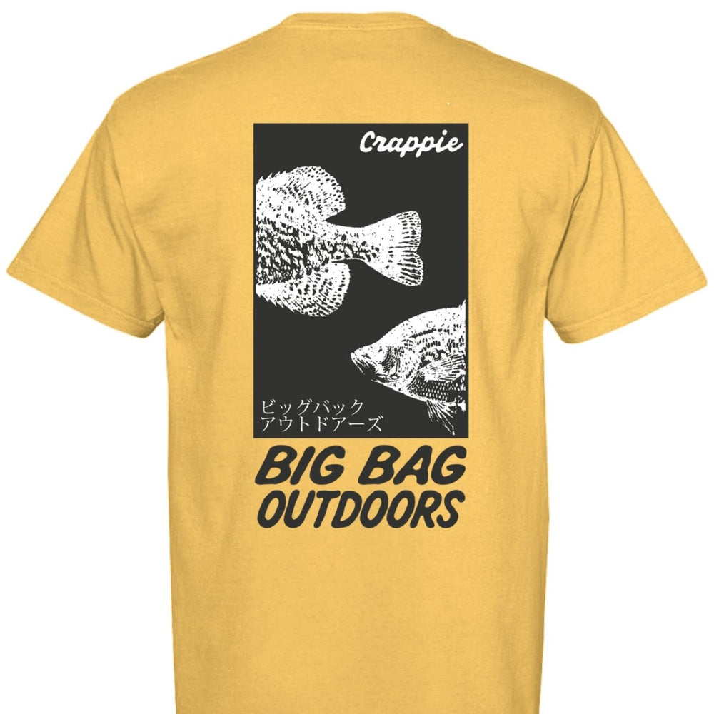Crappie Gyotaku Tee - Big Bag Outdoors
