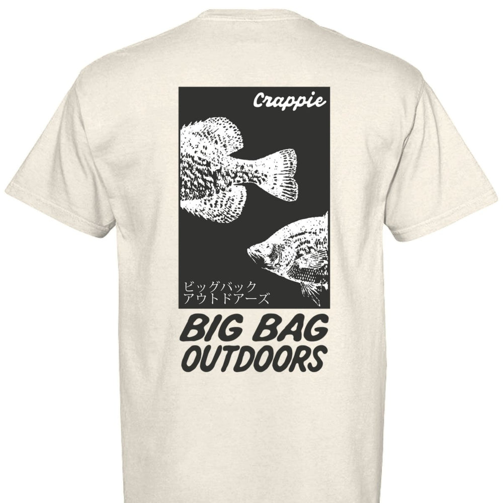 Crappie Gyotaku Tee - Big Bag Outdoors