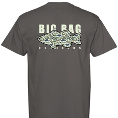 Bass Camo Tee - Big Bag Outdoors