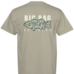 Bass Camo Tee - Big Bag Outdoors