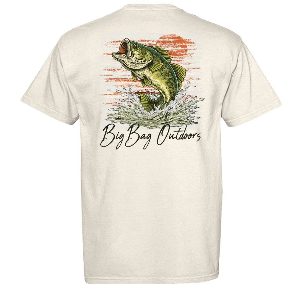 Sunset Bass Tee - Big Bag Outdoors