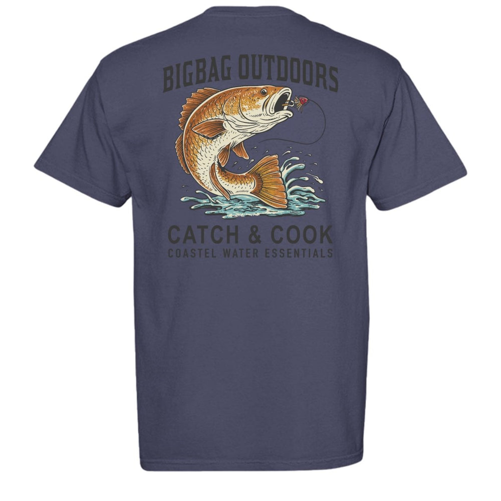Red Fish Tee - Big Bag Outdoors