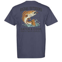 Red Fish Tee - Big Bag Outdoors